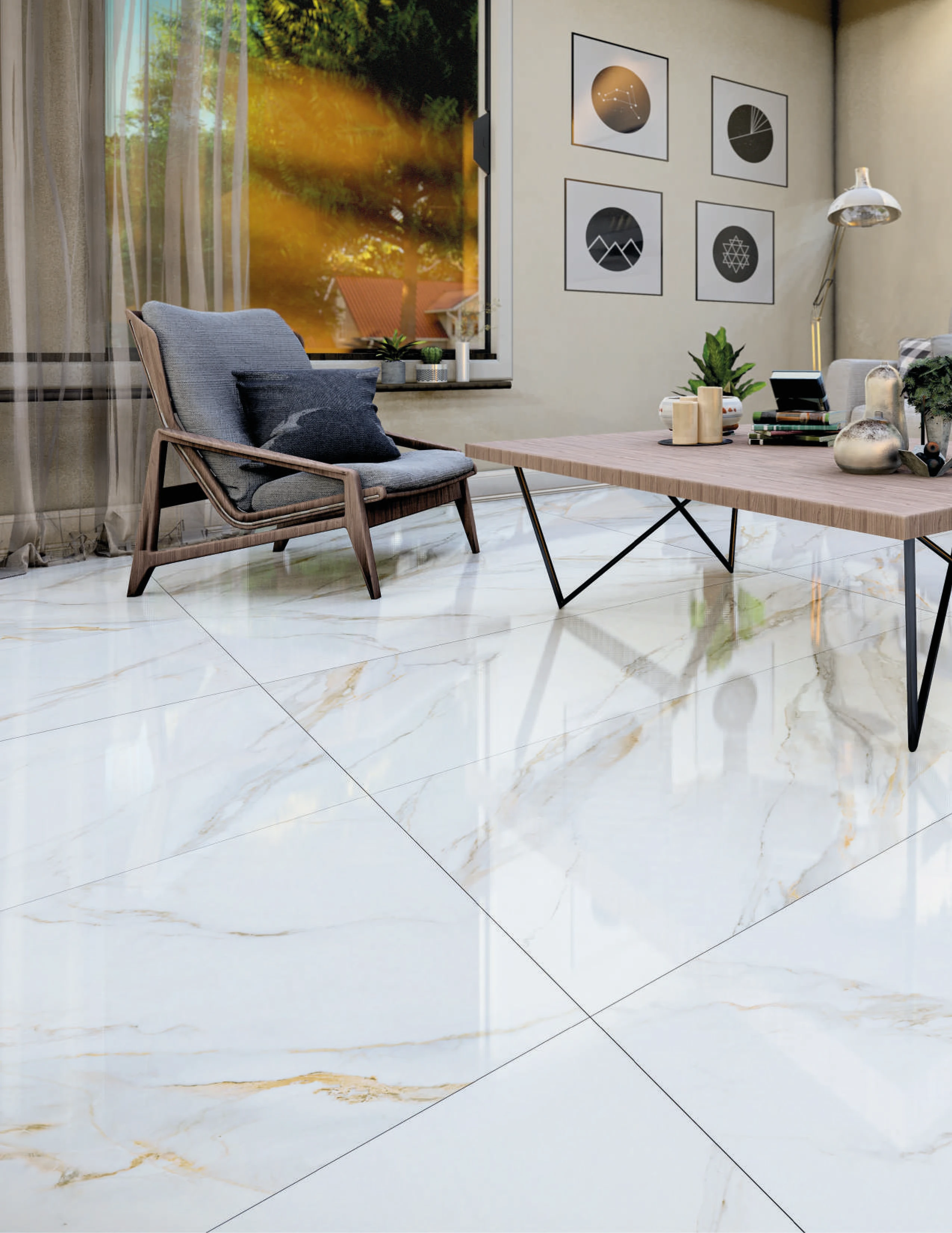 Carrara Gold ambient